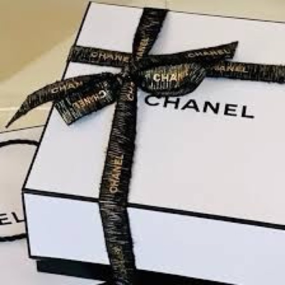 Genuine Chanel Ribbon Black ONE Yard - Picture 9 of 11